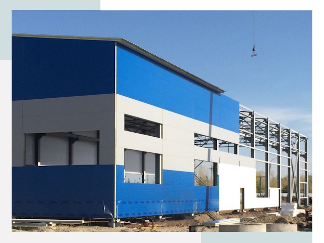 Монтаж ангаров в Салавате от 640 руб. - СтальСтрой-Слв