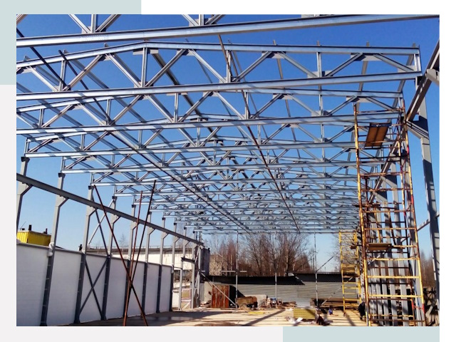 Строительство цехов в Салават от 640 руб. под ключ