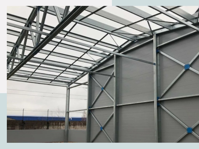 Каркасные ангары от СтальСтрой-Слв по цене от 640 руб.