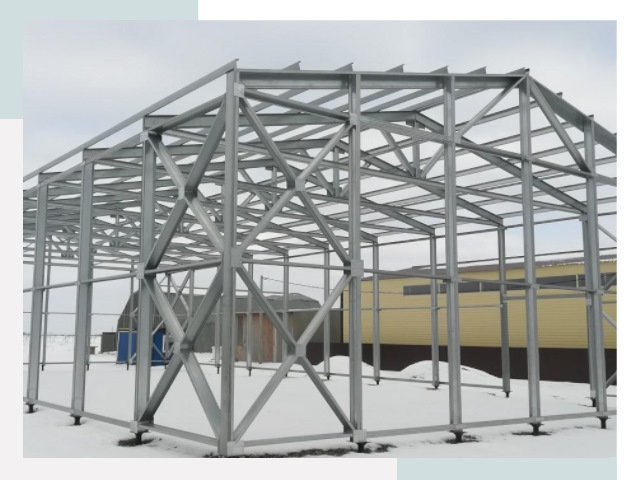 Каркасные ангары в Салавате