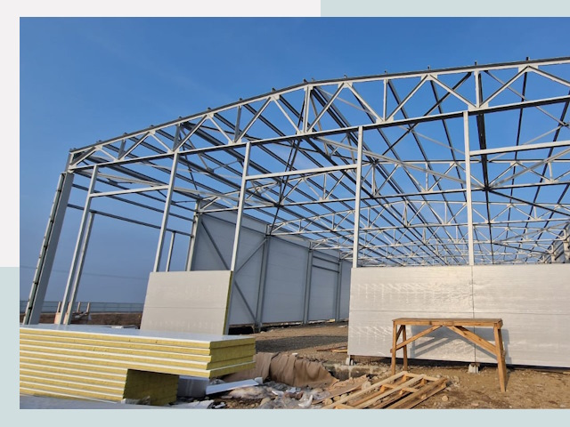 Утепленные ангары в Салават от 640 руб. за м²