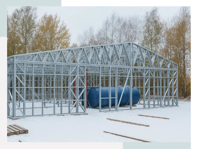 Металлические ангары в Салавате