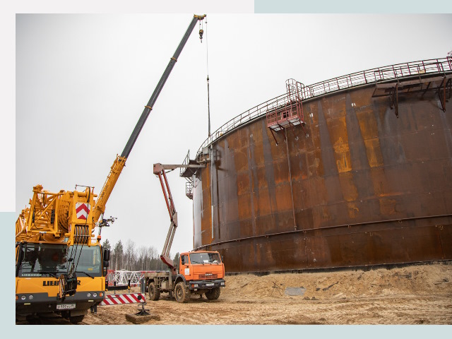 Монтаж резервуаров в Салавате от 640 руб. за м³