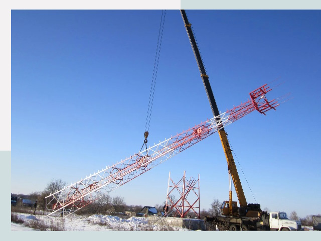 Строительство башен связи в Салавате от 640 руб.