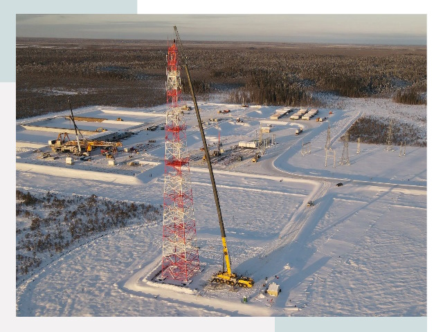 Мачты связи в Салавате