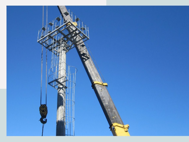 Монтаж осветительных мачт в Салават от 640 руб.