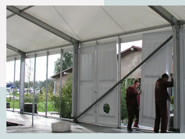 Быстро сборные шатры в Салават от 640 руб. за м²