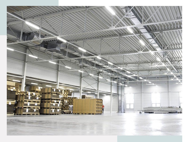 Освещение ангаров в Салавате