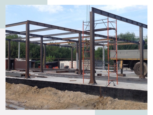 Фундамент для ангаров в Салавате