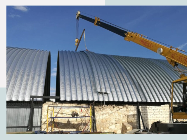 Реконструкция ангаров в Салавате от 640 руб.