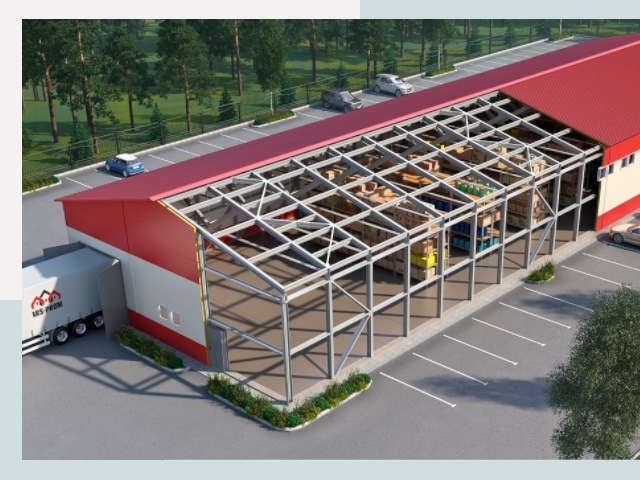 Проектирование ангаров в Салавате от 640 руб.