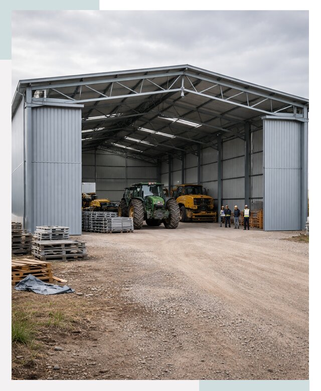 Ангары для сельхозтехники в Салавате от 21338 р. | СтальСтрой-Слв