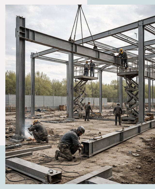 Строительство выставочных павильонов из металлоконструкций в Салавате