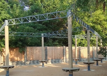 Терраса из металлоконструкций под ключ, проектирование, изготовление и монтаж от СтальСтрой-Слв